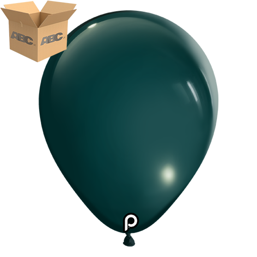 [PL-TEAL-11-20-100-CASE] Deep Teal 11" Round - 100CT  (20 Bags) - Prima