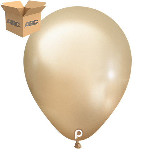 [PL-GCHA-11-40-50-CASE] Glam Champagne 11" Round - 50CT  (40 Bags) - Prima