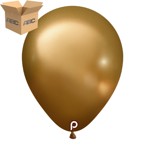 [PL-GGLD-11-40-50-CASE] Glam Gold 11" Round - 50CT  (40 Bags) - Prima