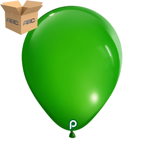 [PL-LIME-11-20-100-CASE] Lime Green 11" Round - 100CT  (20 Bags) - Prima