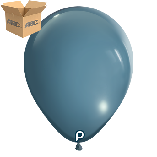 [PL-SMBL-11-20-100-CASE] Smoky Blue 11" Round - 100CT  (20 Bags) - Prima