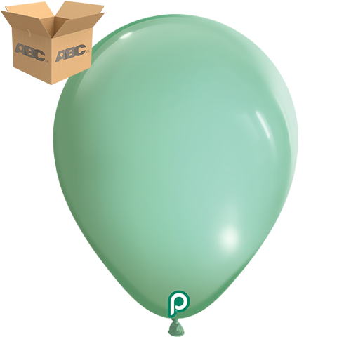 [PL-SPMT-11-20-100-CASE] Spearmint 11" Round - 100CT  (20 Bags) - Prima