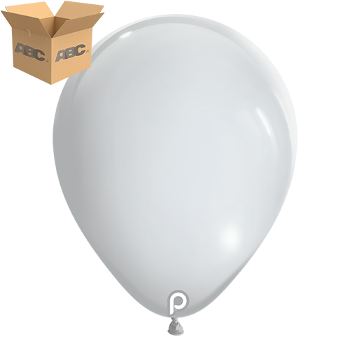 [PL-WHIT-11-20-100-CASE] White 11" Round - 100CT  (20 Bags) - Prima