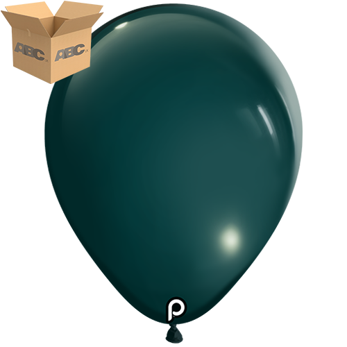 [PL-TEAL-18-20-25-CASE] Deep Teal 18" Round - 25CT  (20 Bags) - Prima