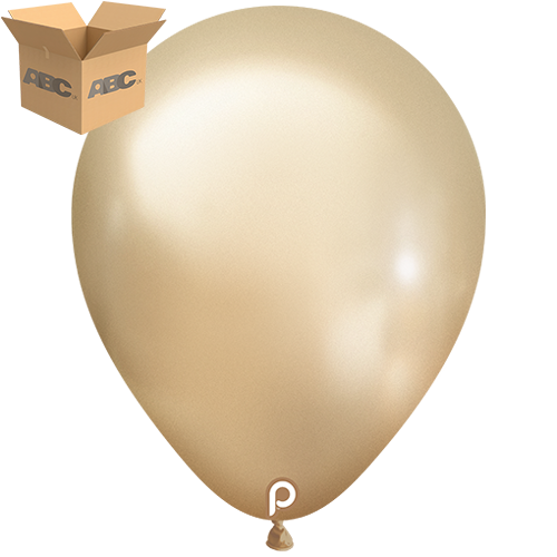 [PL-GCHA-18-20-25-CASE] Glam Champagne 18" Round - 25CT  (20 Bags) - Prima