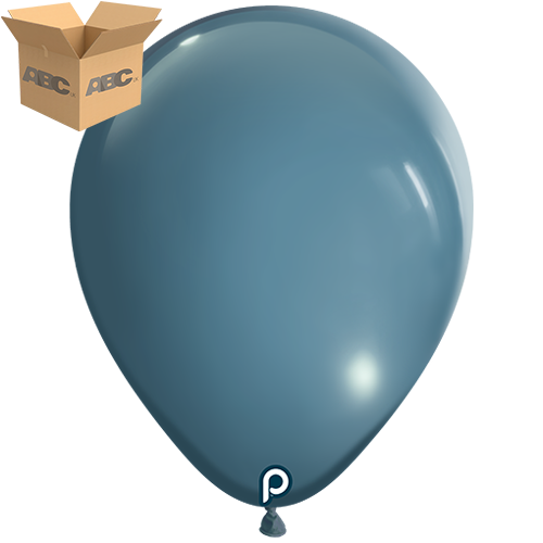 [PL-SMBL-18-20-25-CASE] Smoky Blue 18" Round - 25CT  (20 Bags) - Prima