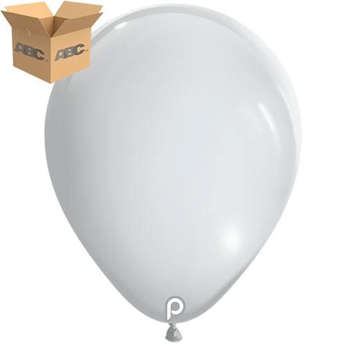 [PL-WHIT-18-20-25-CASE] White 18" Round - 25CT  (20 Bags) - Prima