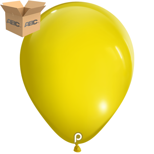 [PL-YELLO-18-20-25-CASE] Yellow 18" Round - 25CT  (20 Bags) - Prima