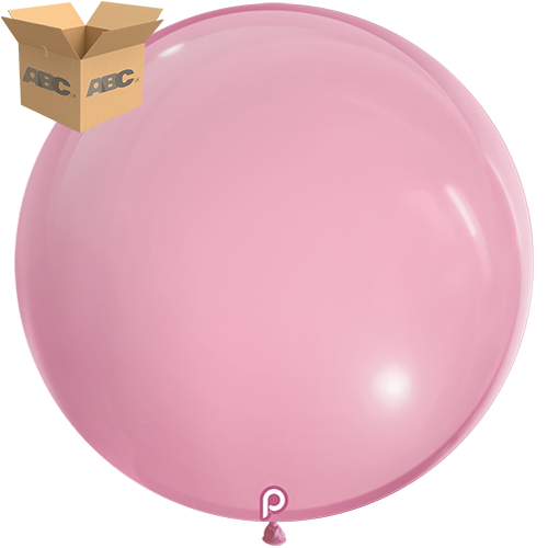 [PL-BPNK-36-25-4-CASE] Baby Pink 36" Round - 4CT  (25 Bags) - Prima
