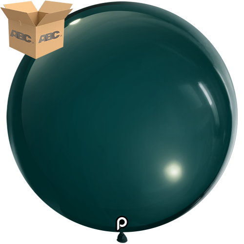 [PL-TEAL-36-25-4-CASE] Deep Teal 36" Round - 4CT  (25 Bags) - Prima