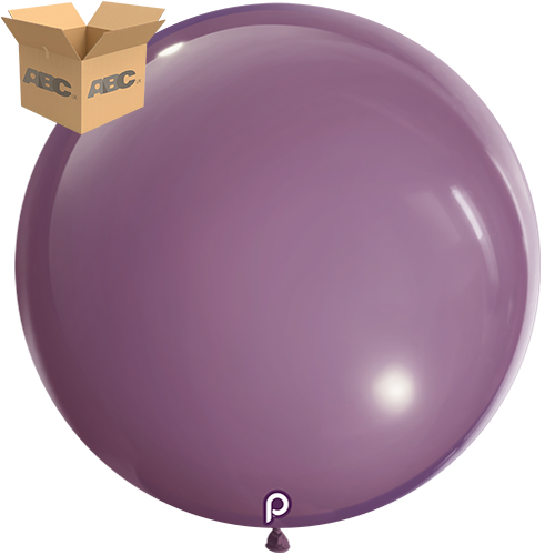 [PL-SMLV-36-25-4-CASE] Mystic Plum 36" Round - 4CT  (25 Bags) - Prima