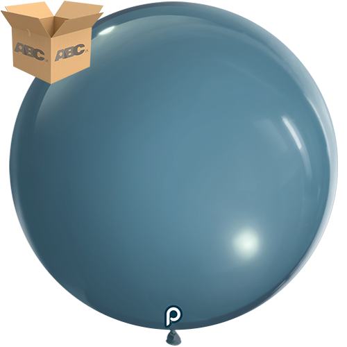 [PL-SMBL-36-25-4-CASE] Smoky Blue 36" Round - 4CT  (25 Bags) - Prima