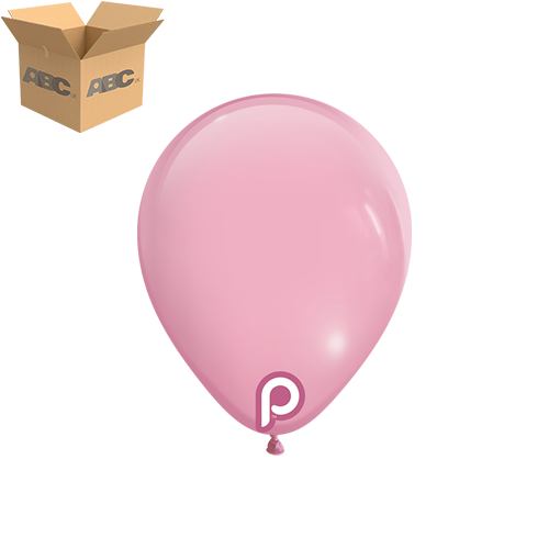 [PL-BPNK-5-10-100-CASE] Baby Pink 5" Round - 100CT  (10 Bags) - Prima