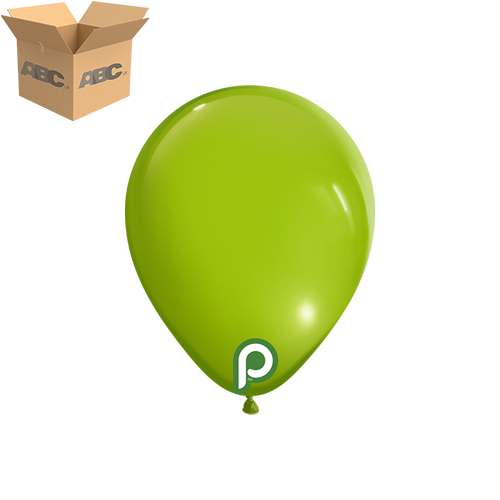 [PL-CHAR-5-10-100-CASE] Chartreuse 5" Round - 100CT  (10 Bags) - Prima