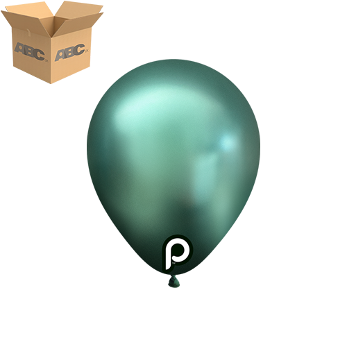 [PL-GGRN-5-10-100-CASE] Glam Green 5" Round - 100CT  (10 Bags) - Prima
