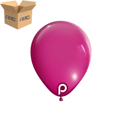 [PL-KISS-5-10-100-CASE] Kiss Me Pink 5" Round - 100CT  (10 Bags) - Prima