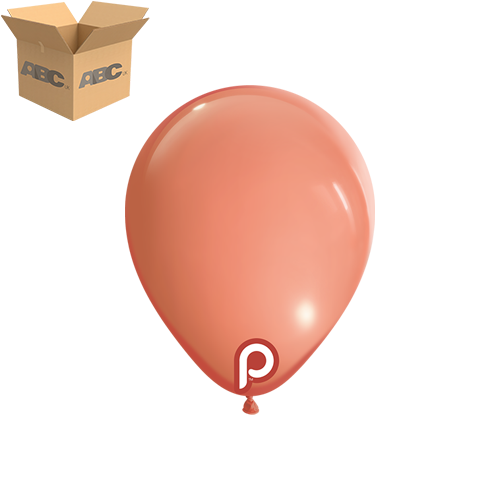 [PL-PECH-5-10-100-CASE] Peach 5" Round - 100CT  (10 Bags) - Prima