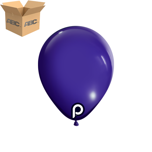 [PL-PRPL-5-10-100-CASE] Purple 5" Round - 100CT  (10 Bags) - Prima