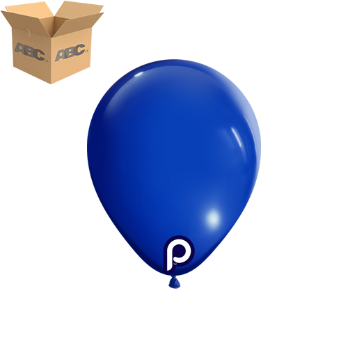 [PL-RBLU-5-10-100-CASE] Royal Blue 5" Round - 100CT  (10 Bags) - Prima