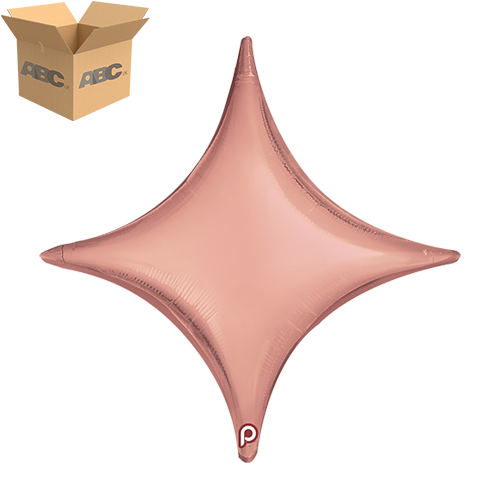 [PF-RGSP-18-50-5-CASE] 18” Rose Gold Star Point (Case of 50) - Prima