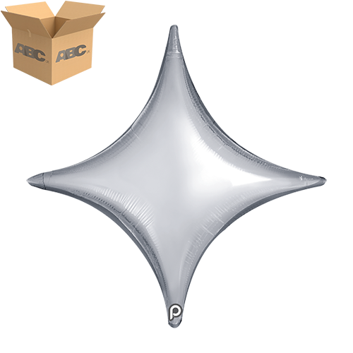 [PF-SVSP-18-50-5-CASE] 18” Silver Star Point (Case of 50) - Prima