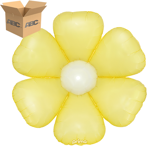 [PS-YDZY-24-50-1-CASE] 24" Air-filled Yellow Daisy (Case of 50) - Prima