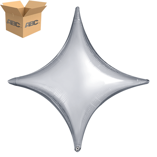 [PF-SVSP-30-50-5-CASE] 30” Silver Star Point (Case of 50) - Prima