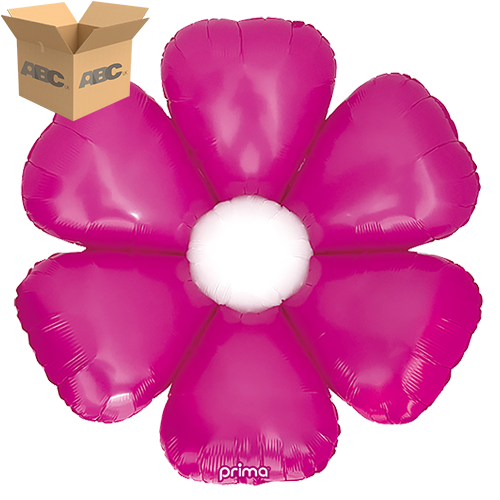 [PS-HDZY-34-50-1-CASE] 34” Hot Pink Daisy (Case of 50) - Prima