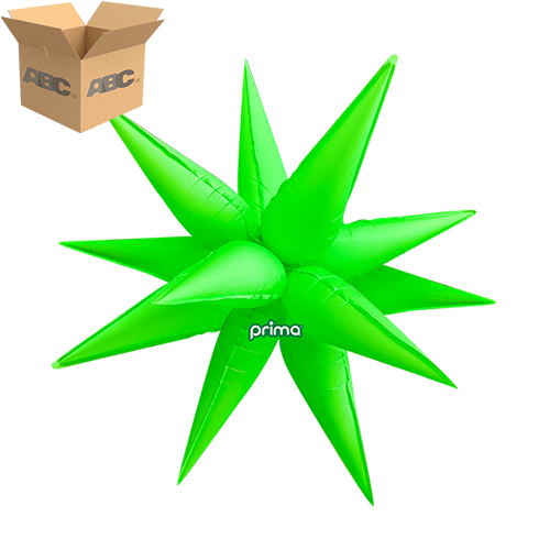 [PD-EGSB-26-50-1-CASE] Electric Green 26" Starburst (Case of 50) - Prima
