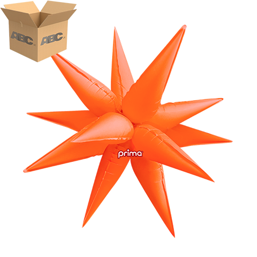 [PD-EOSB-26-50-1-CASE] Electric Orange 26" Starburst (Case of 50) - Prima