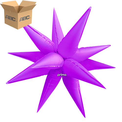 [PD-ERSB-40-50-1-CASE] Electric Purple 40" Starburst (Case of 50) - Prima