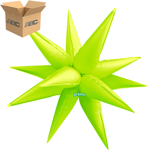 [PD-EYSB-40-50-1-CASE] Electric Yellow 40" Starburst (Case of 50) - Prima