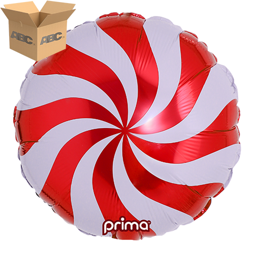 [PF-RSWL-18-50-1-CASE] 18” Red Candy Swirl (Case of 50) - Prima