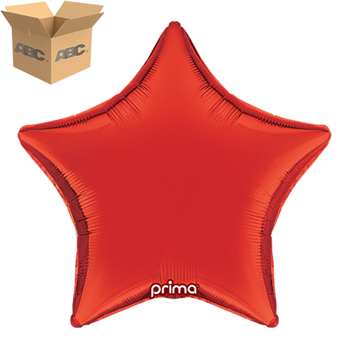 [PF-RDST-18-50-1-CASE] 18” Red Star (Case of 50) - Prima