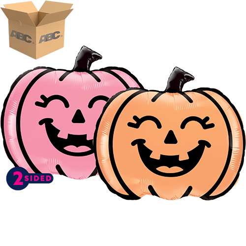[PF-0036-20-50-1-CASE] 20" Smiling Jack-o'-lantern Special Shape (Case of 50) - Prima