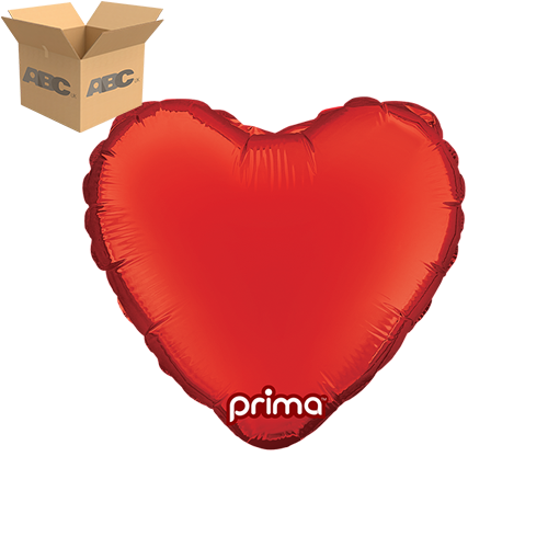 [PF-RDHT-9-50-6-CASE] 9” Red Heart (Case of 50) - Prima