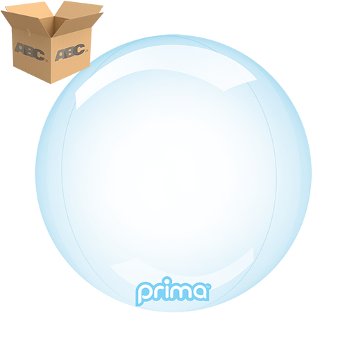 [PS-BLGL-12-50-1-CASE] 10" Blue Glass Sphere (Case of 50) - Prima
