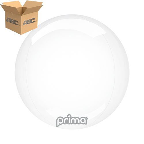[PS-CLGL-12-50-1-CASE] 12" Clear Glass Sphere (Case of 50) - Prima