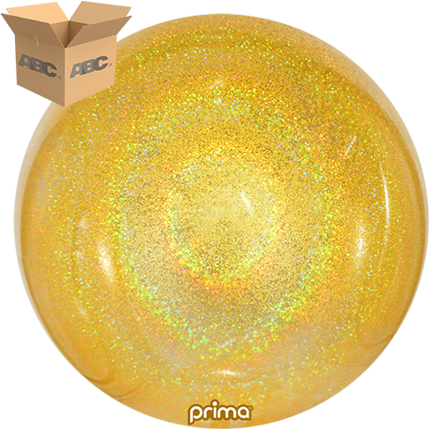 [PS-GDGL-22-50-1-CASE] 20” Gold Glitter Sphere (Case of 50) - Prima