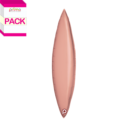 [PF-RGTP-18-50-5-BAND] 18” Rose Gold Taper (Pack of 5) - Prima