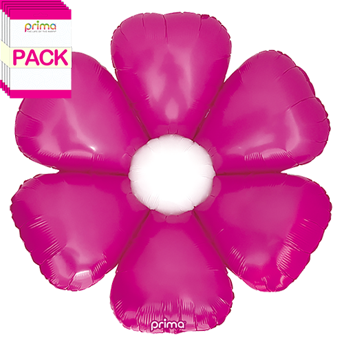 [PS-HDZY-34-50-1-BAND] 34” Hot Pink Daisy (Pack of 10) - Prima