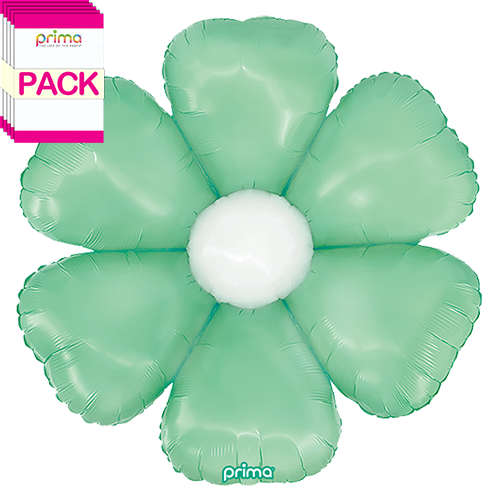 [PS-GDZY-34-50-1-BAND] 34” Mint Green Daisy (Pack of 10) - Prima