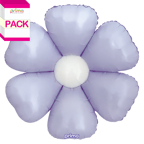 [PS-LDZY-34-50-1-BAND] 34” Pale Lavender Daisy (Pack of 10) - Prima