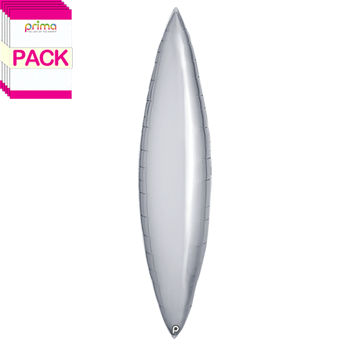 [PF-SVTP-36-50-5-BAND] 36” Silver Taper (Pack of 5) - Prima