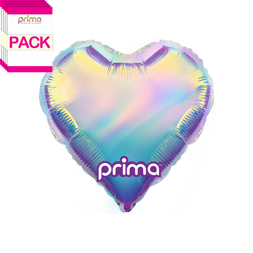 [PD-PDHT-10-50-6-BAND] Primadescent™ 10" Heart (Pack of 10) - Prima