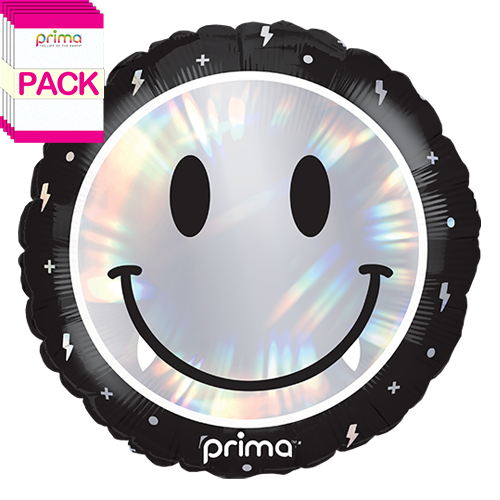 [PF-0004-18-50-1-BAND] 18" Round Holographic Vampire (Pack of 5) - Prima