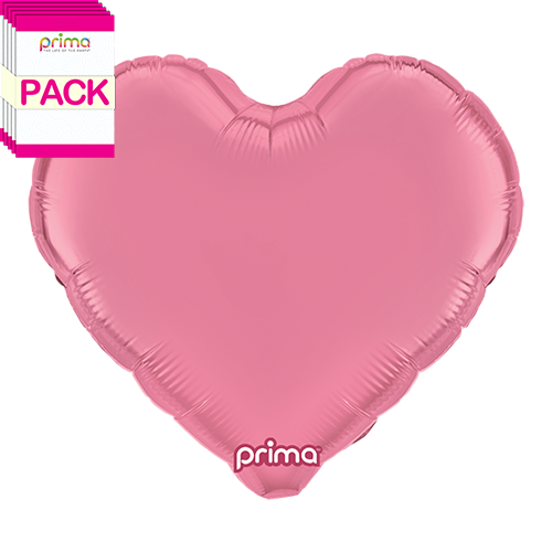 [PF-LPHT-18-50-1-BAND] 18” Light Pink Heart (Pack of 5) - Prima