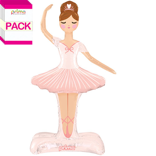 [PF-0050-49-50-1-BAND] 49" Standing Ballerina Shape - Light Skin (Pack of 5) - Prima