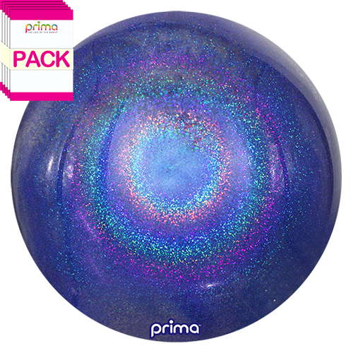 [PS-BLGL-22-50-1-BAND] 20” Blue Glitter Sphere (Pack of 10) - Prima