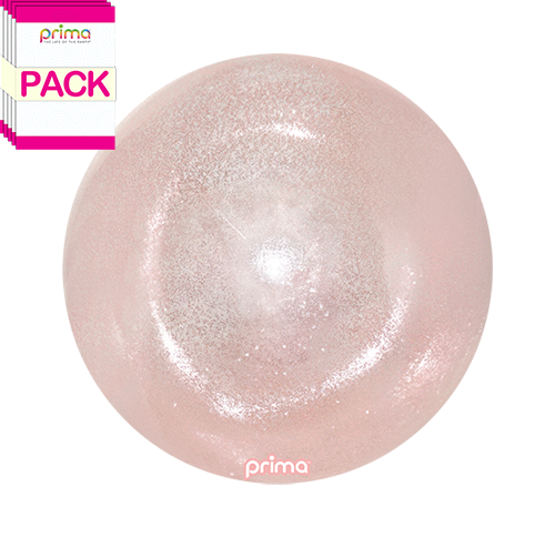 [PS-RGGL-20-50-1-BAND] 20” Rose Gold Glitter Sphere  (Pack of 10) - Prima